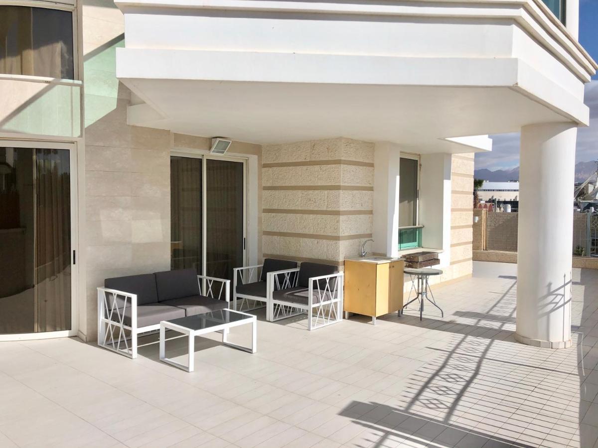 3Br Garden Apt Golf Residence Eilat Exterior photo